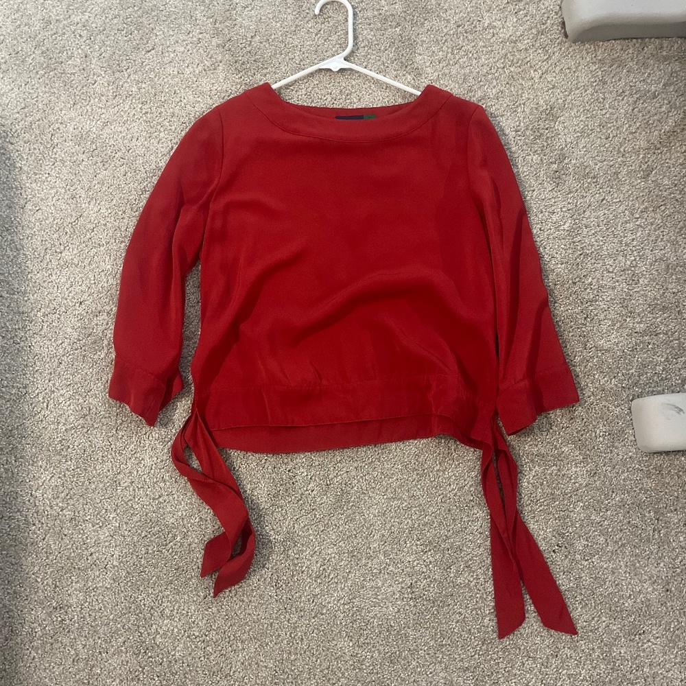 Red long sleeve